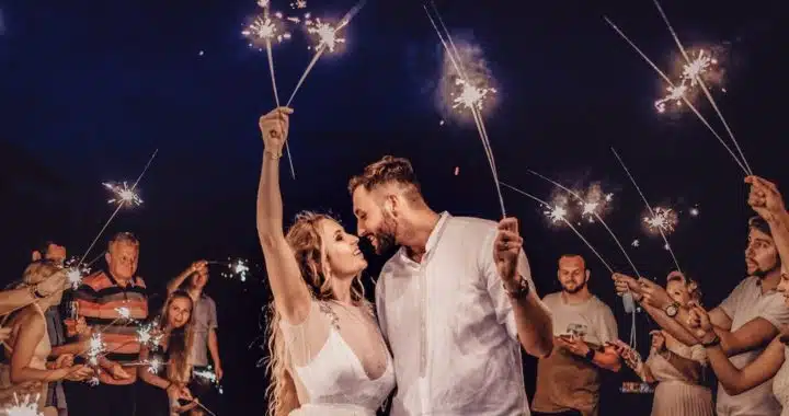 outdoor wedding dance floor